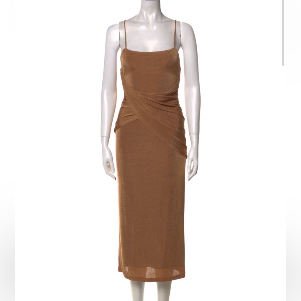 Significant Other Shimmer Midi Dress